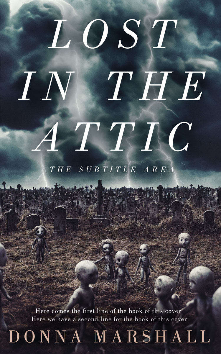 2D view of Premade Mystery & Thriller & Suspense Book Cover - Tuna