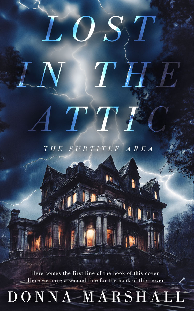 2D view of Premade Historical Book Cover - Ebony Clay