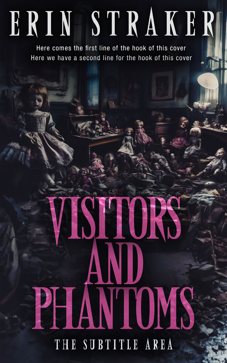 2D view of Premade Horror Book Cover - Baltic Sea