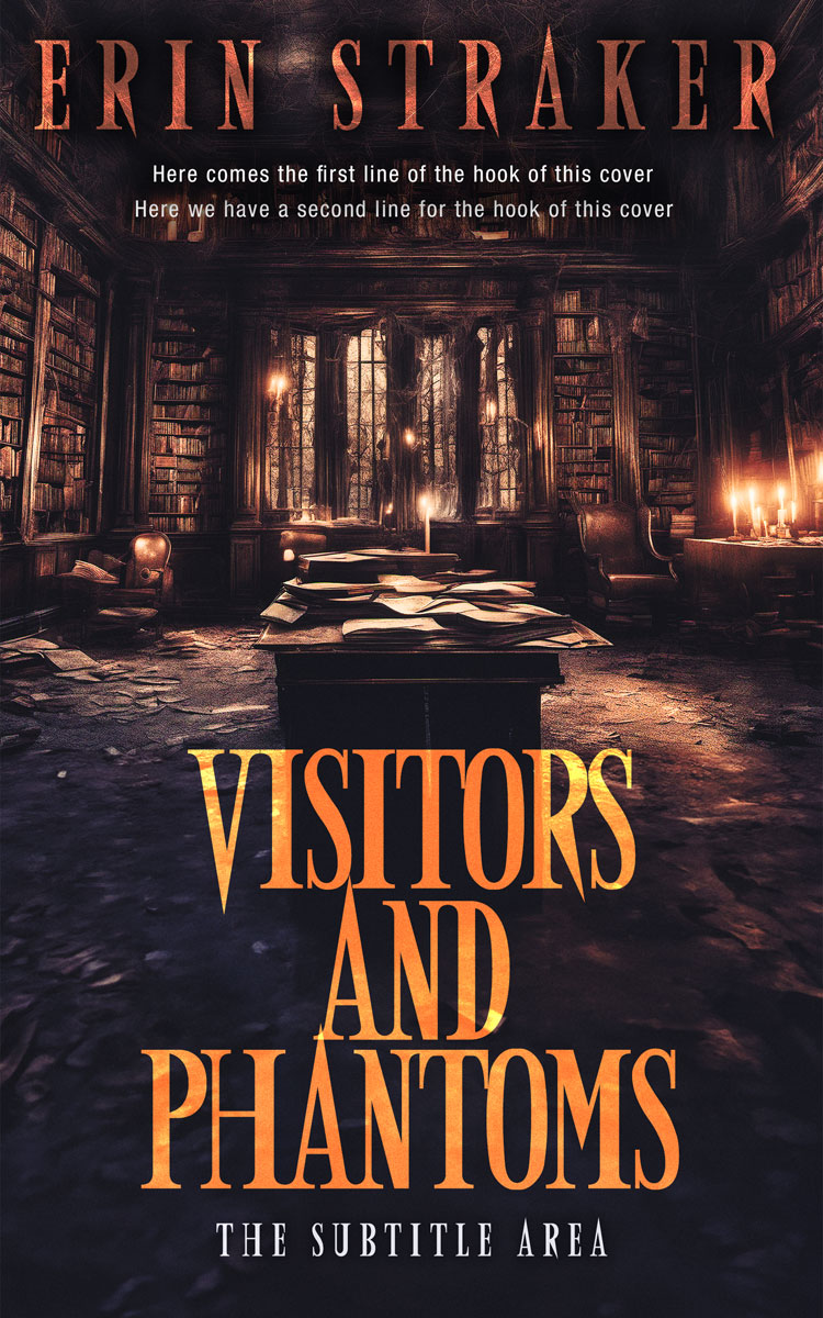 2D view of Premade Horror Book Cover - Baltic Sea