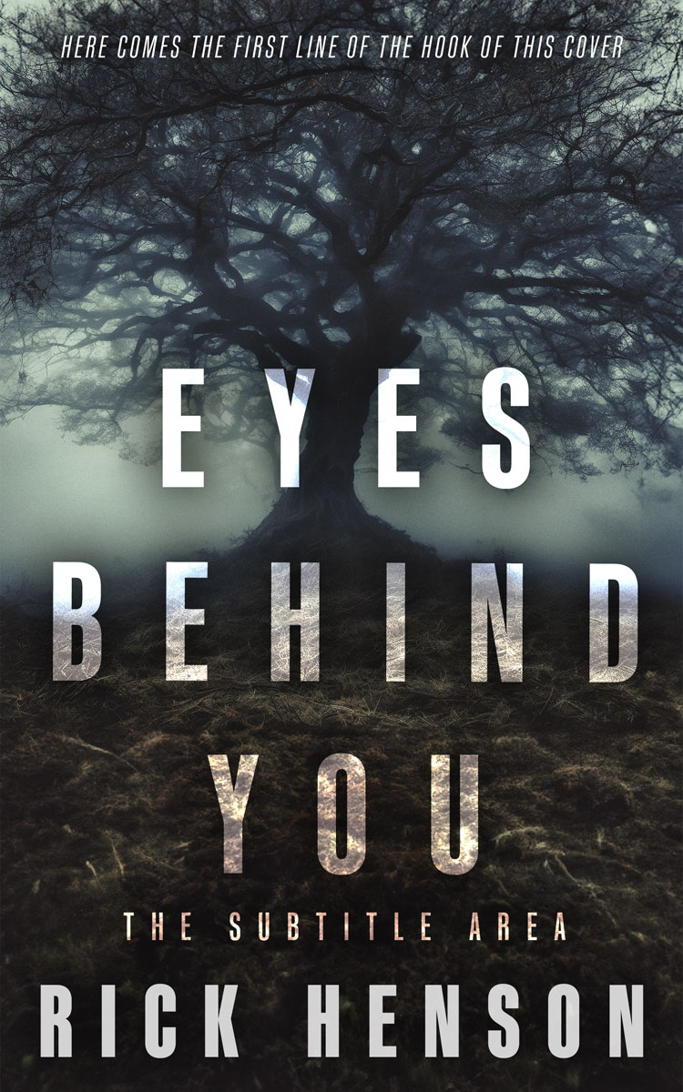 2D view of Premade Mystery & Thriller & Suspense Book Cover - Shark