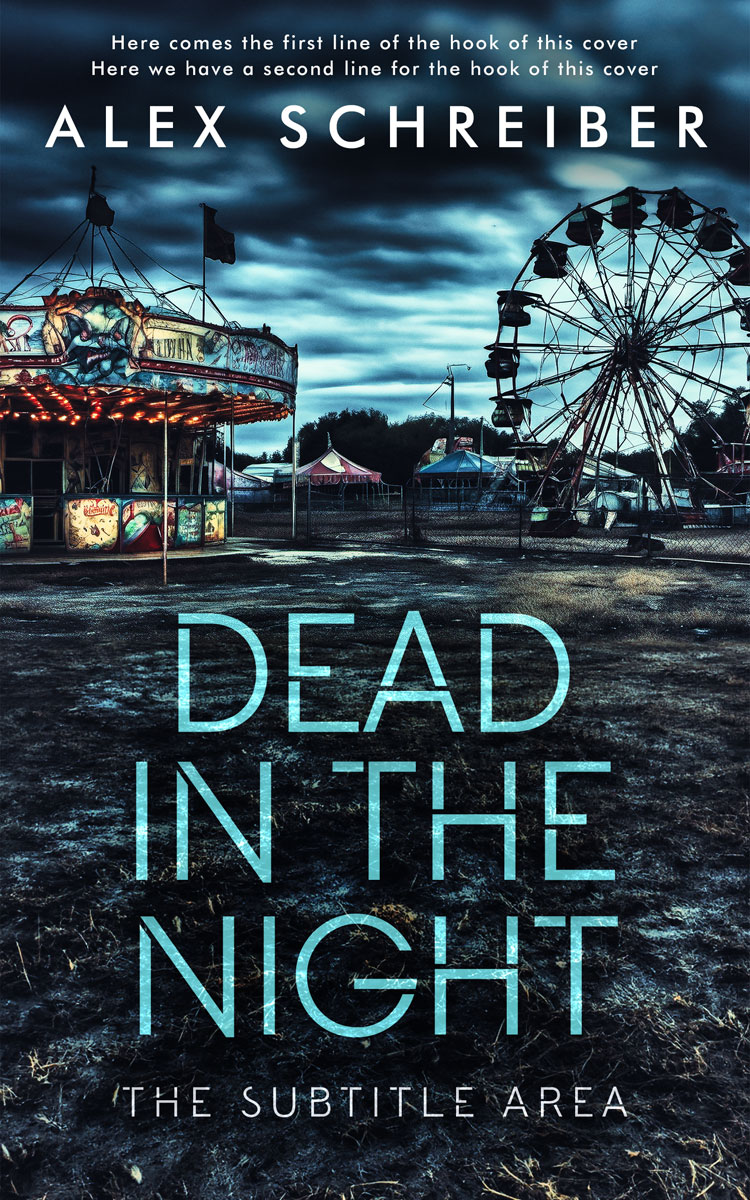 2D view of Premade Mystery & Thriller & Suspense Book Cover - Mirage