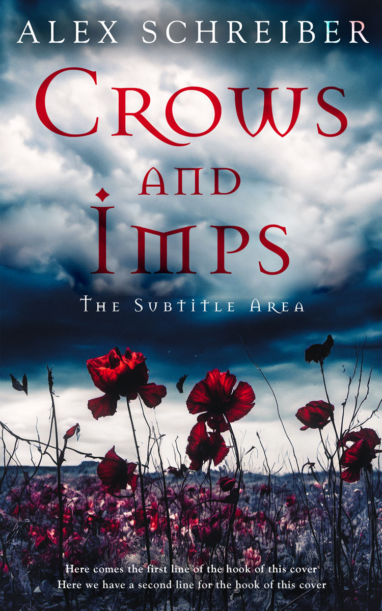 2D view of Premade Fantasy Book Cover - Swiss Coffee