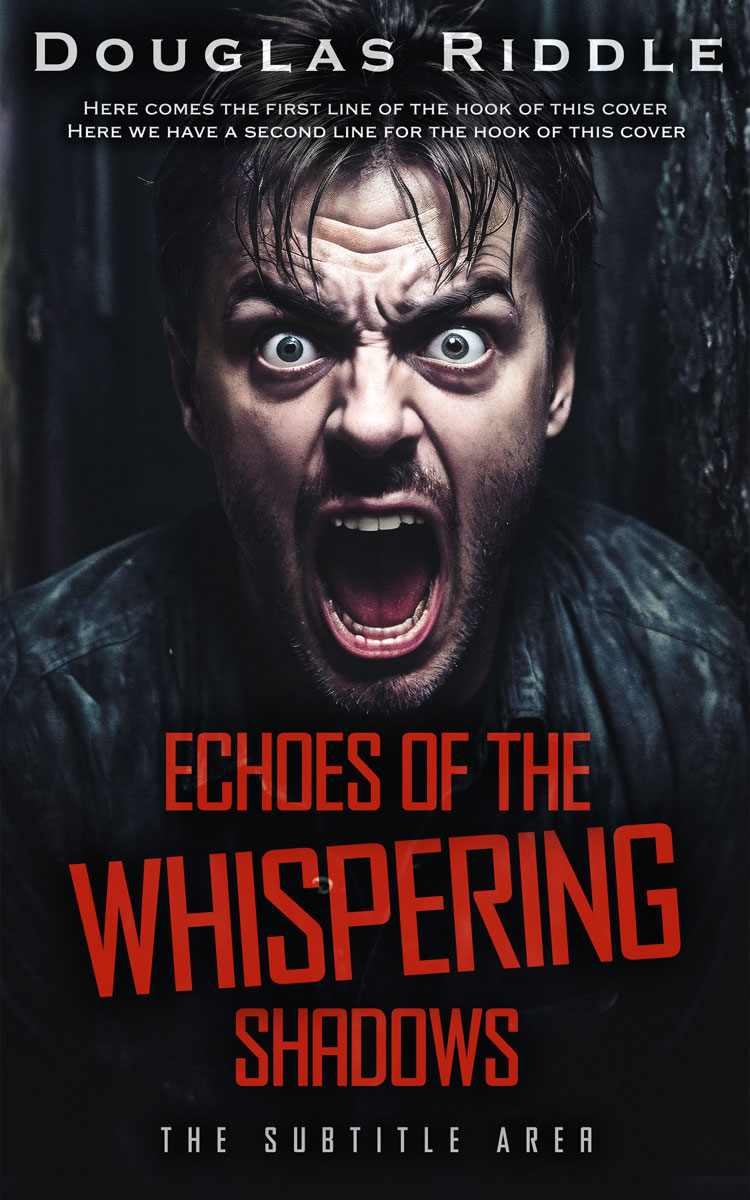 2D view of Premade Mystery & Thriller & Suspense Book Cover - Shark