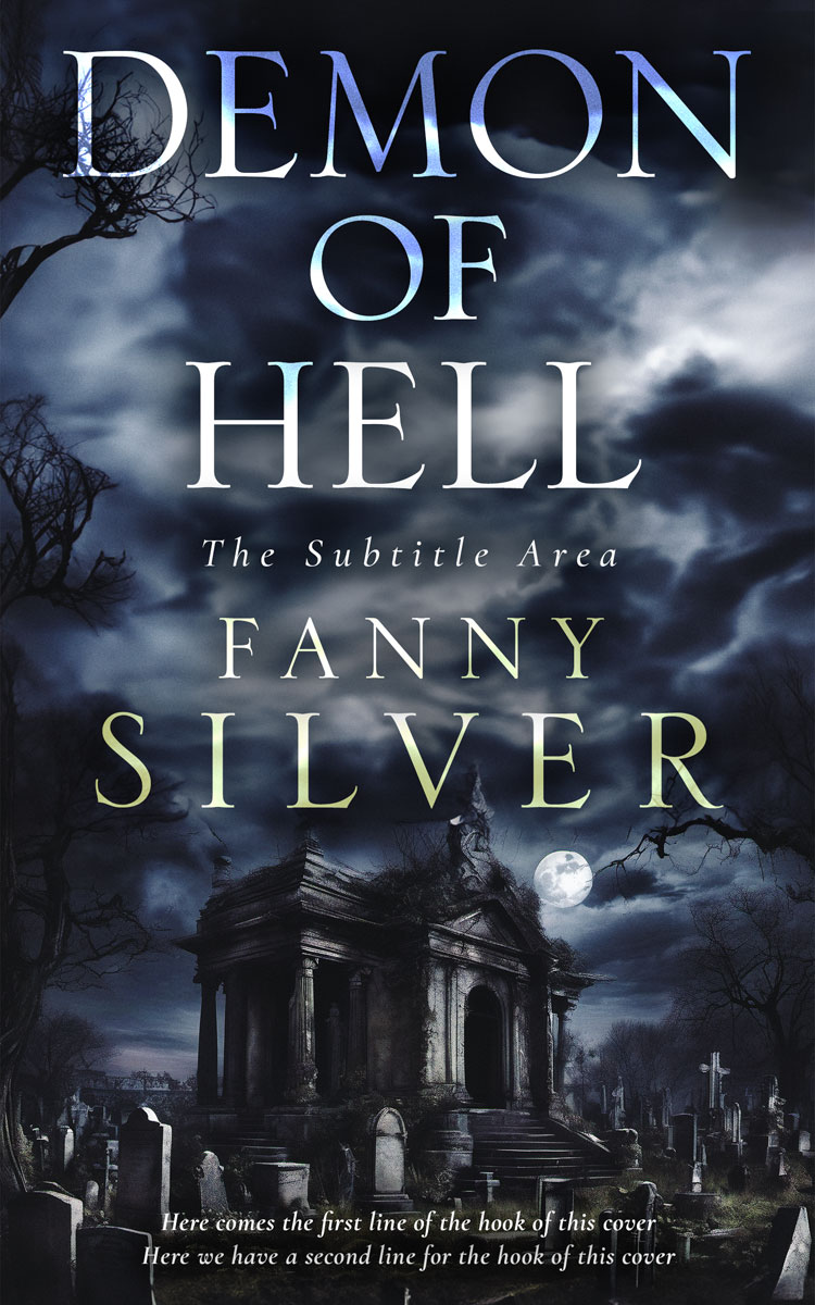 2D view of Premade Horror Book Cover - Charade