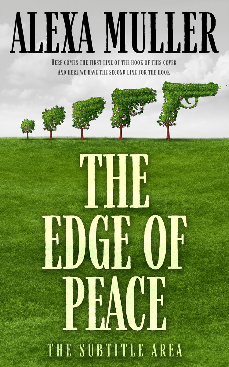 2D view of Premade Politics & Law & Society Book Cover - Moon Mist