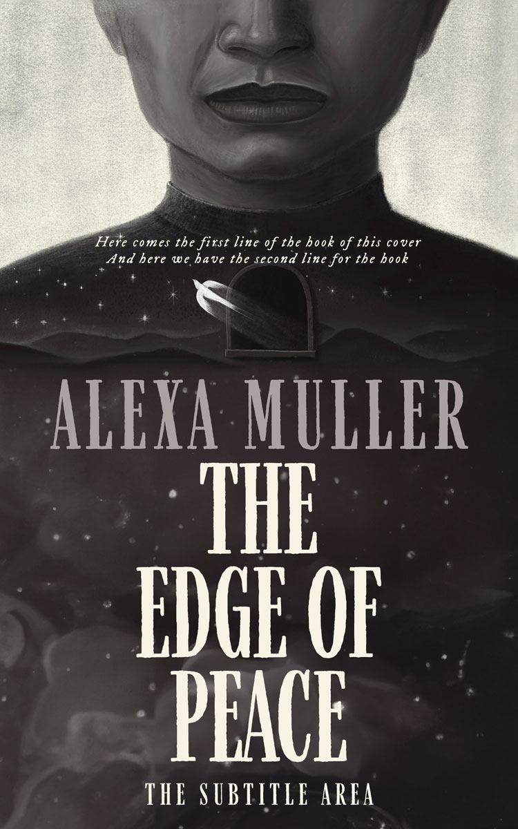 2D view of Premade Surreal Book Cover - Westar