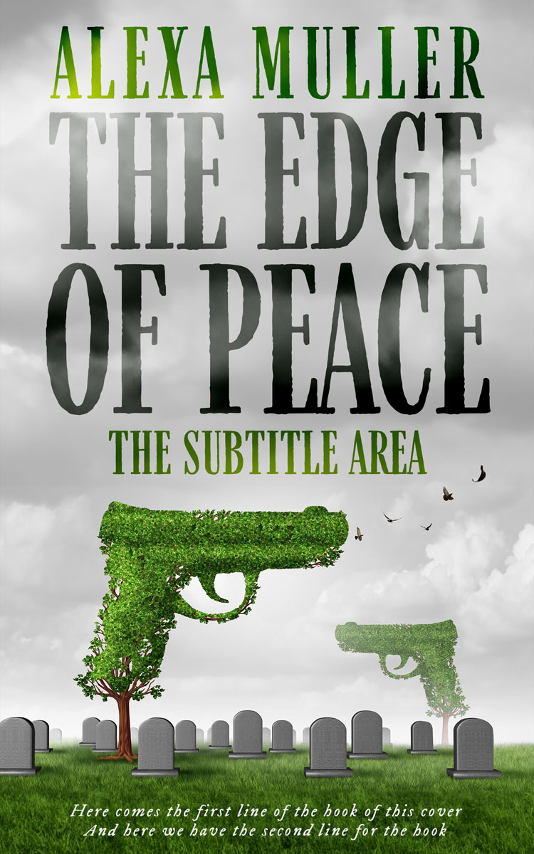 2D view of Premade Politics & Law & Society Book Cover - Pumice