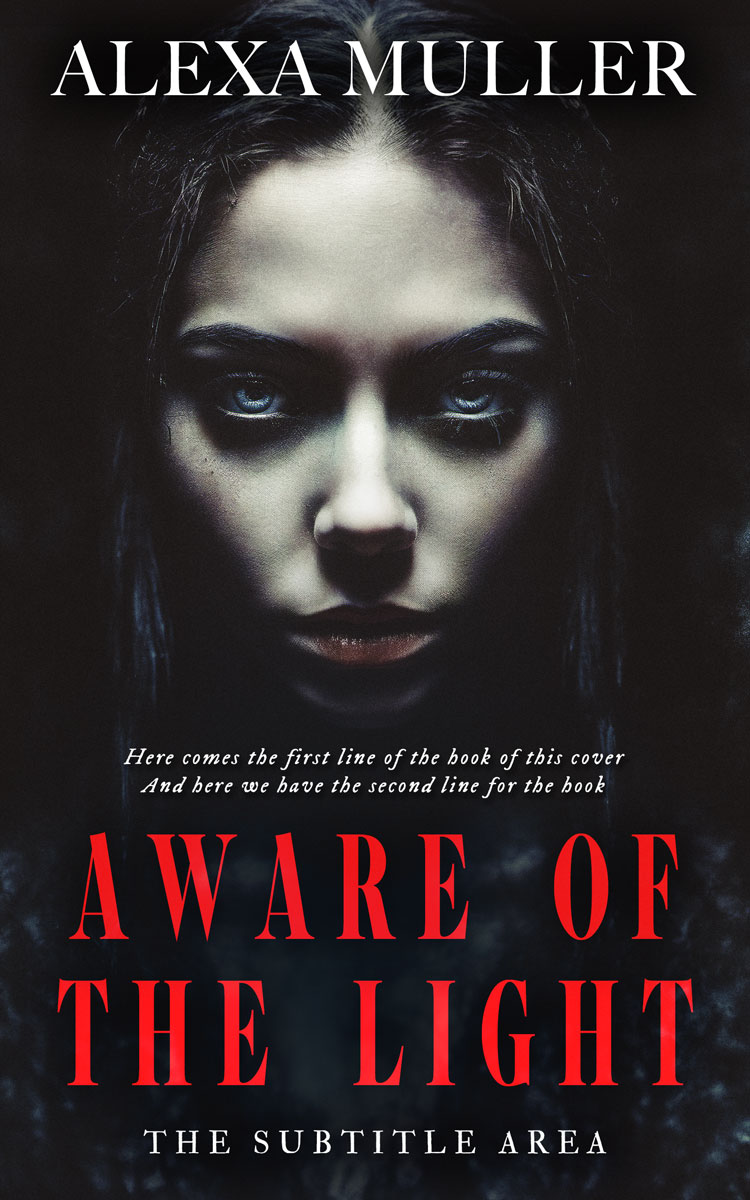 2D view of Premade Horror Book Cover - Baltic Sea