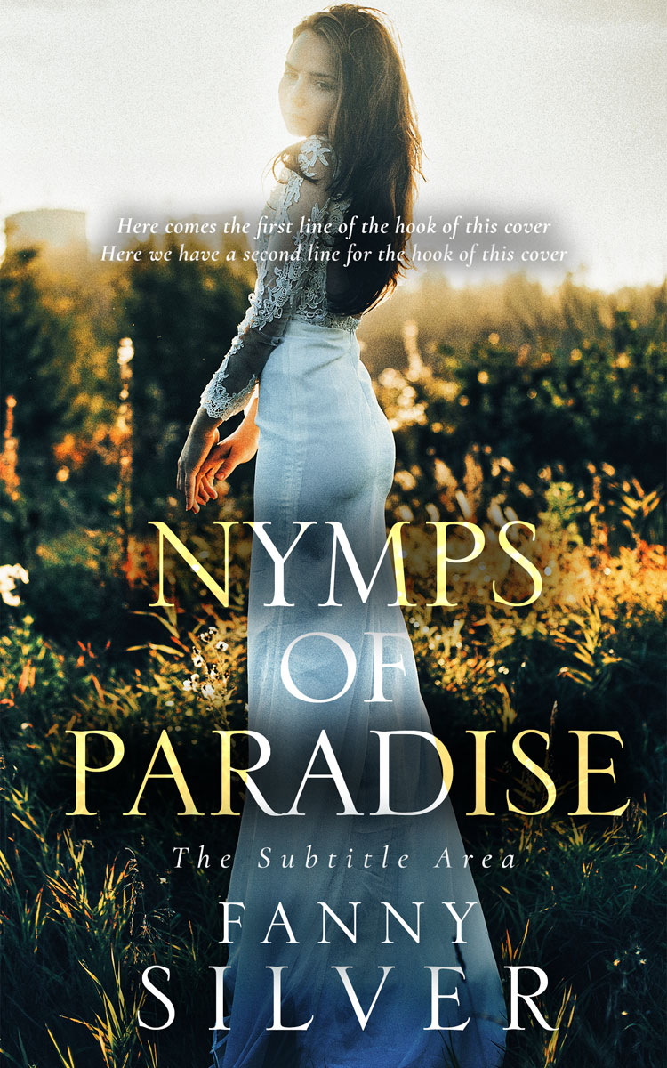 2D view of Premade Romance Book Cover - Bone