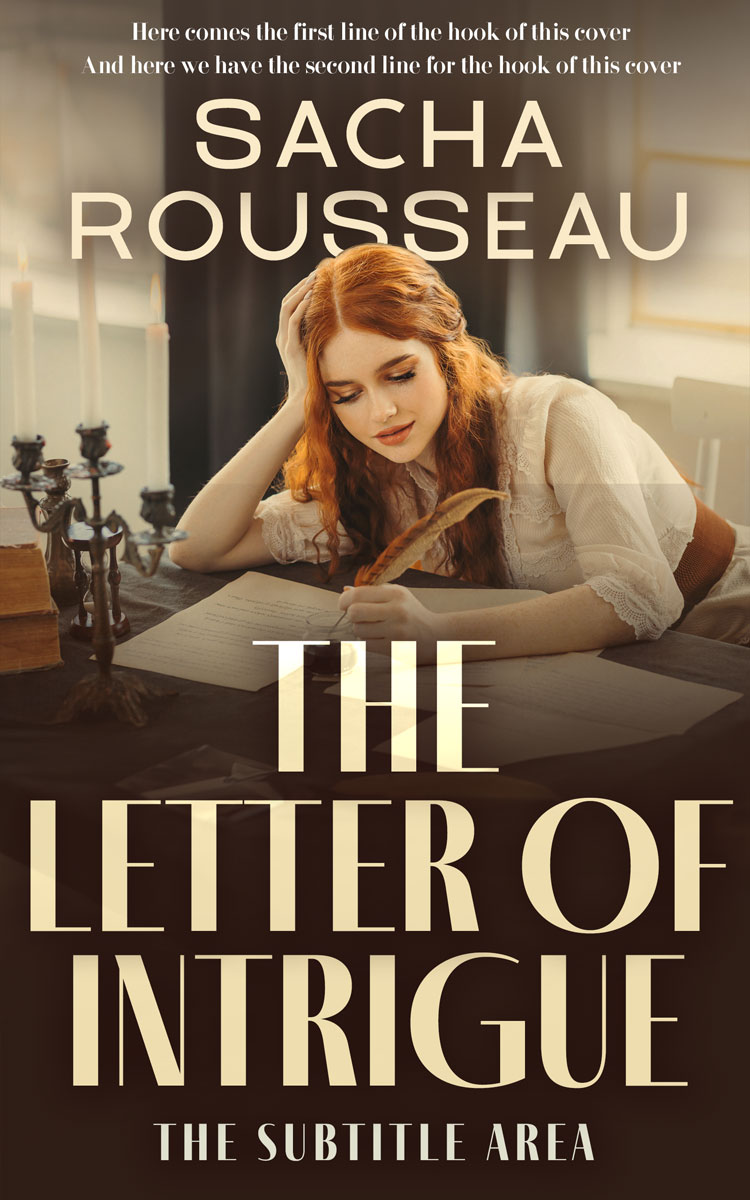 2D view of Premade Historical Book Cover - Sapling