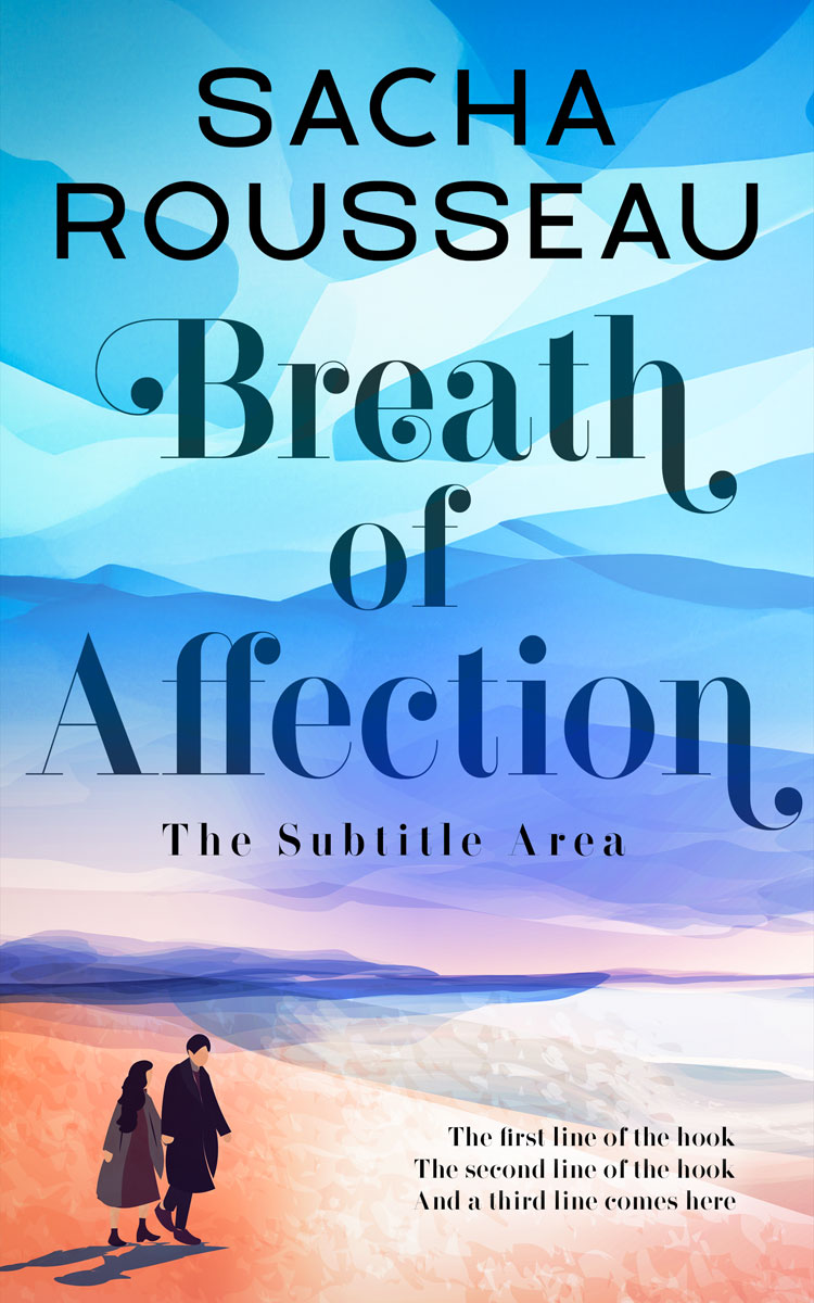 2D view of Premade Romance Book Cover - Spindle