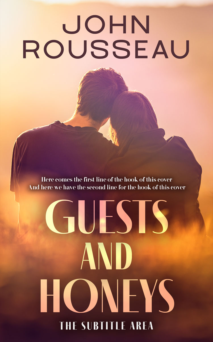 2D view of Premade Romance Book Cover - Buccaneer