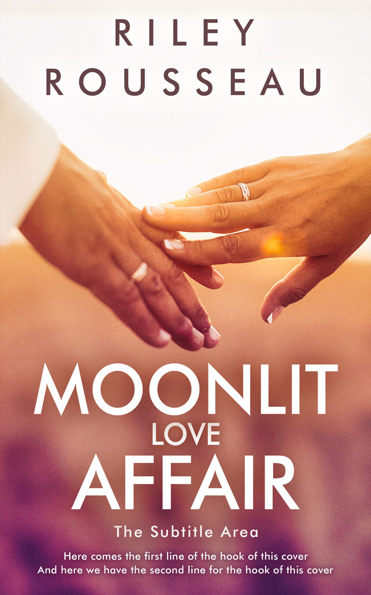 2D view of Premade Romance Book Cover - Santa Fe