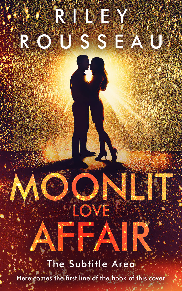 2D view of Premade Romance Book Cover - Porsche