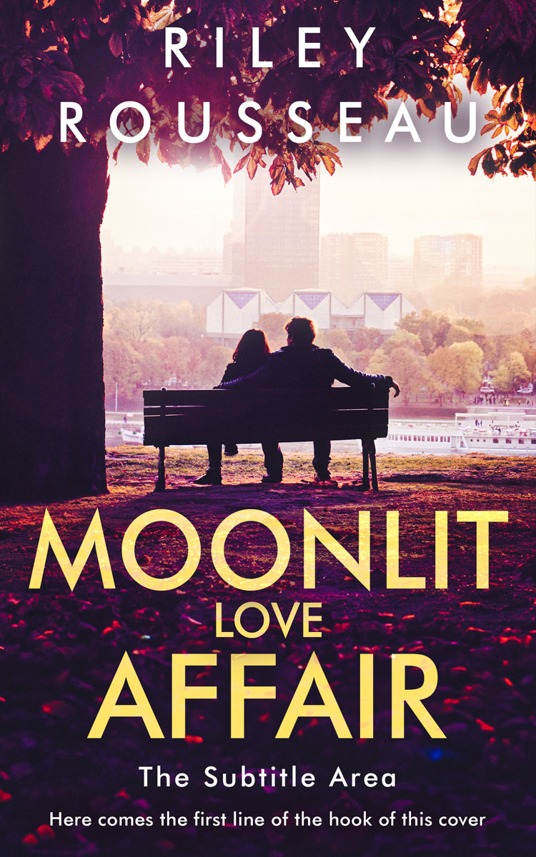 2D view of Premade Romance Book Cover - Revolver