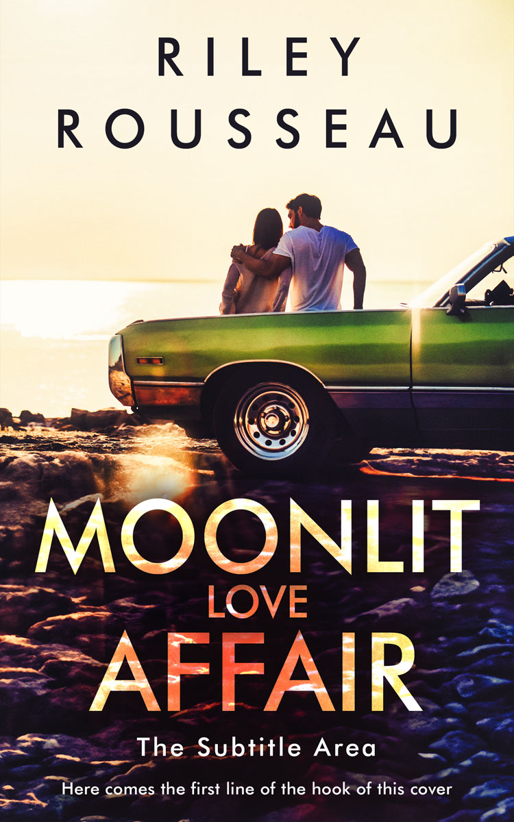 2D view of Premade Romance Book Cover - Thunder