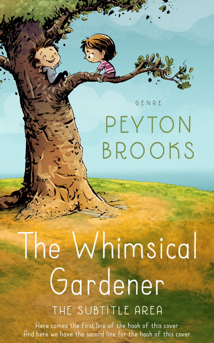 2D view of Premade Teen & Young Adult Book Cover - Alpine