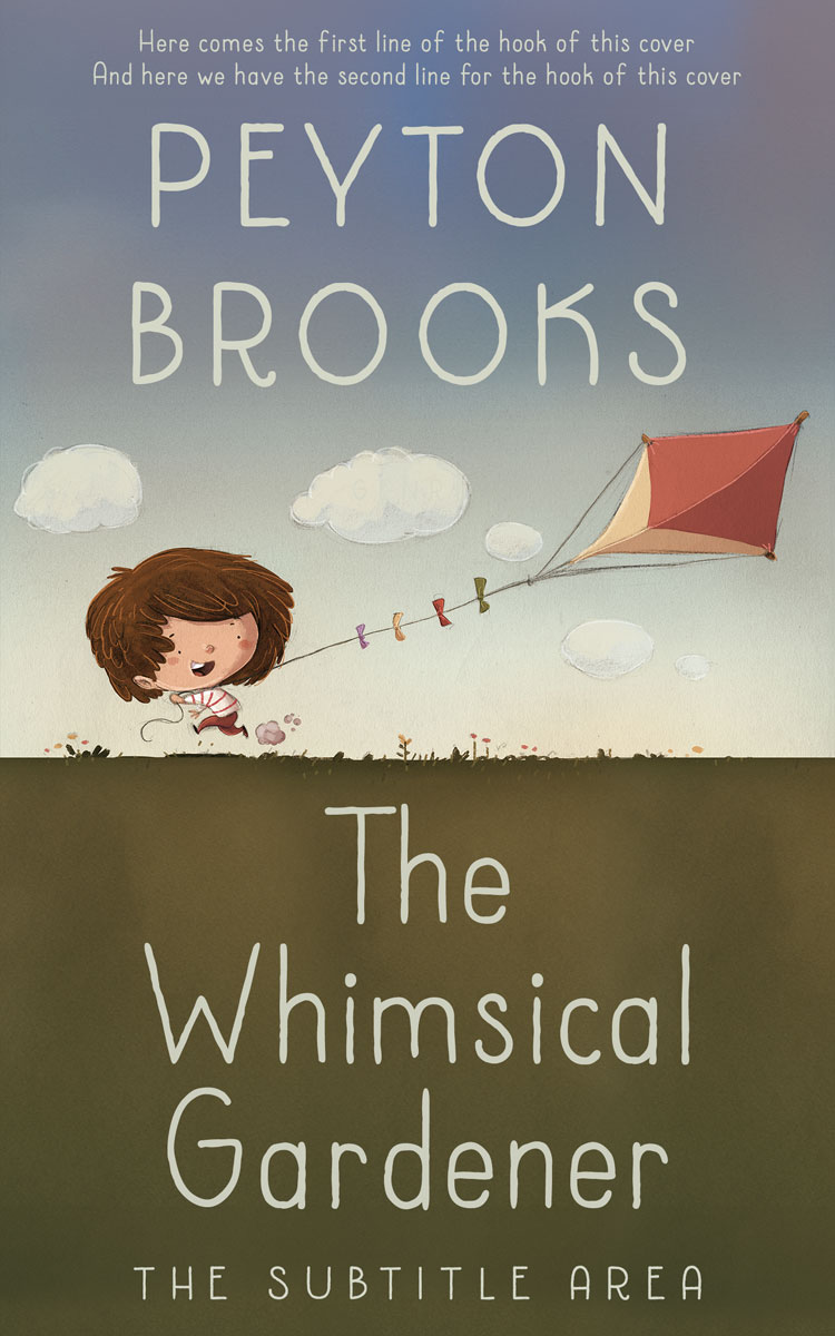 2D view of Premade Children's Book Cover - Soya Bean