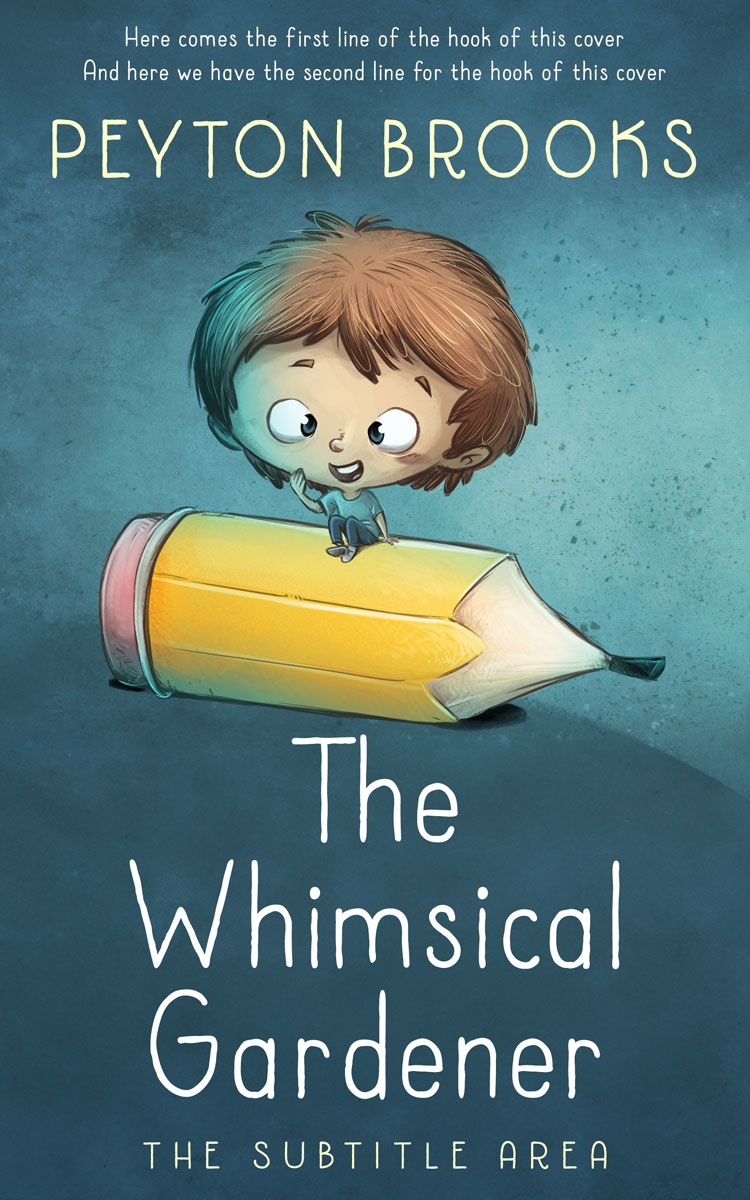 2D view of Premade Children's Book Cover - William