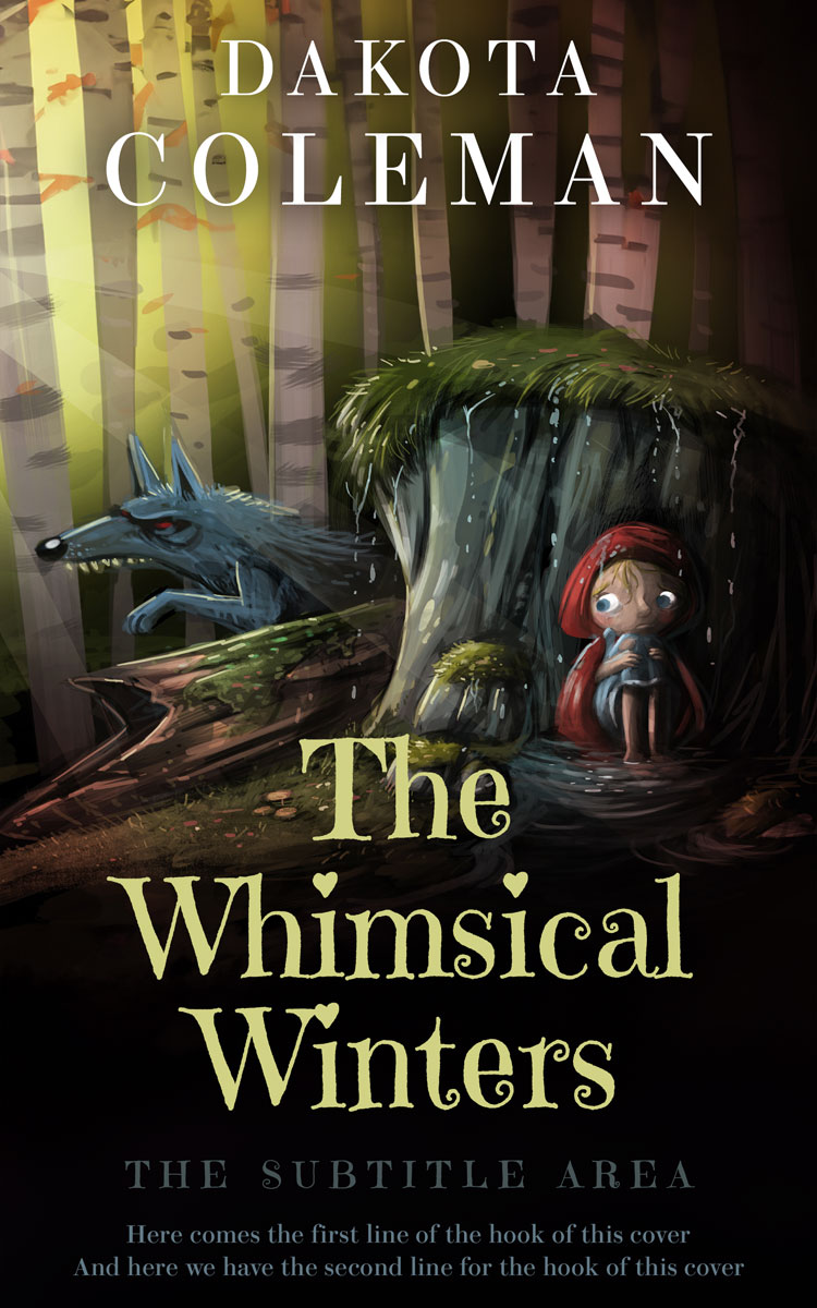 2D view of Premade Teen & Young Adult Book Cover - Gimblet