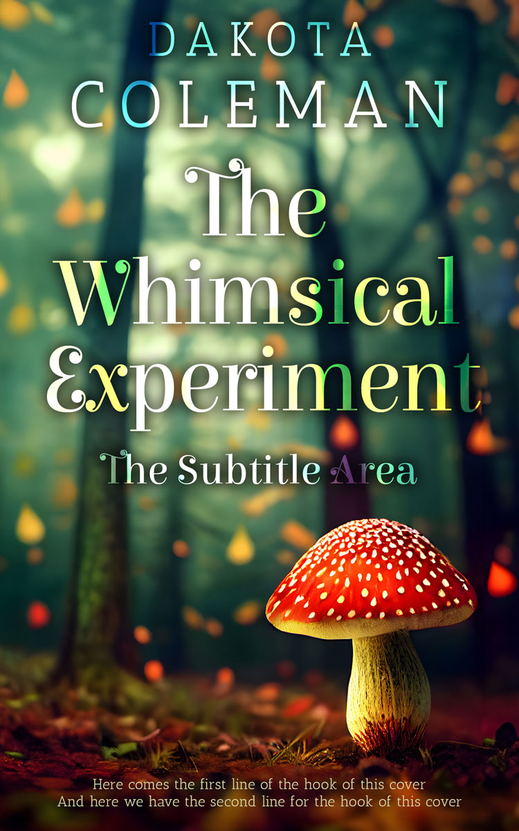 2D view of Premade Children's Book Cover - Heavy Metal