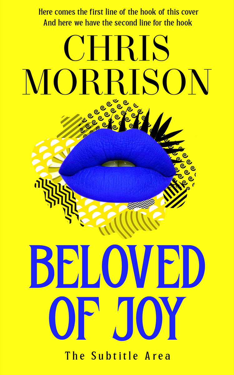 2D view of Premade Chick Lit Book Cover - Persian Blue