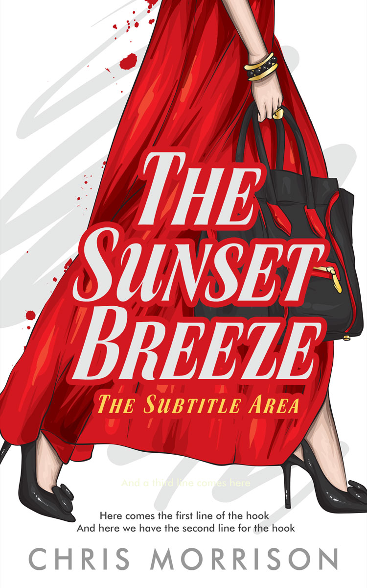 2D view of Premade Chick Lit Book Cover - Westar