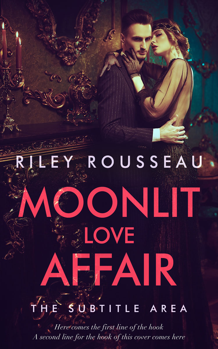 2D view of Premade Historical Book Cover - Revolver