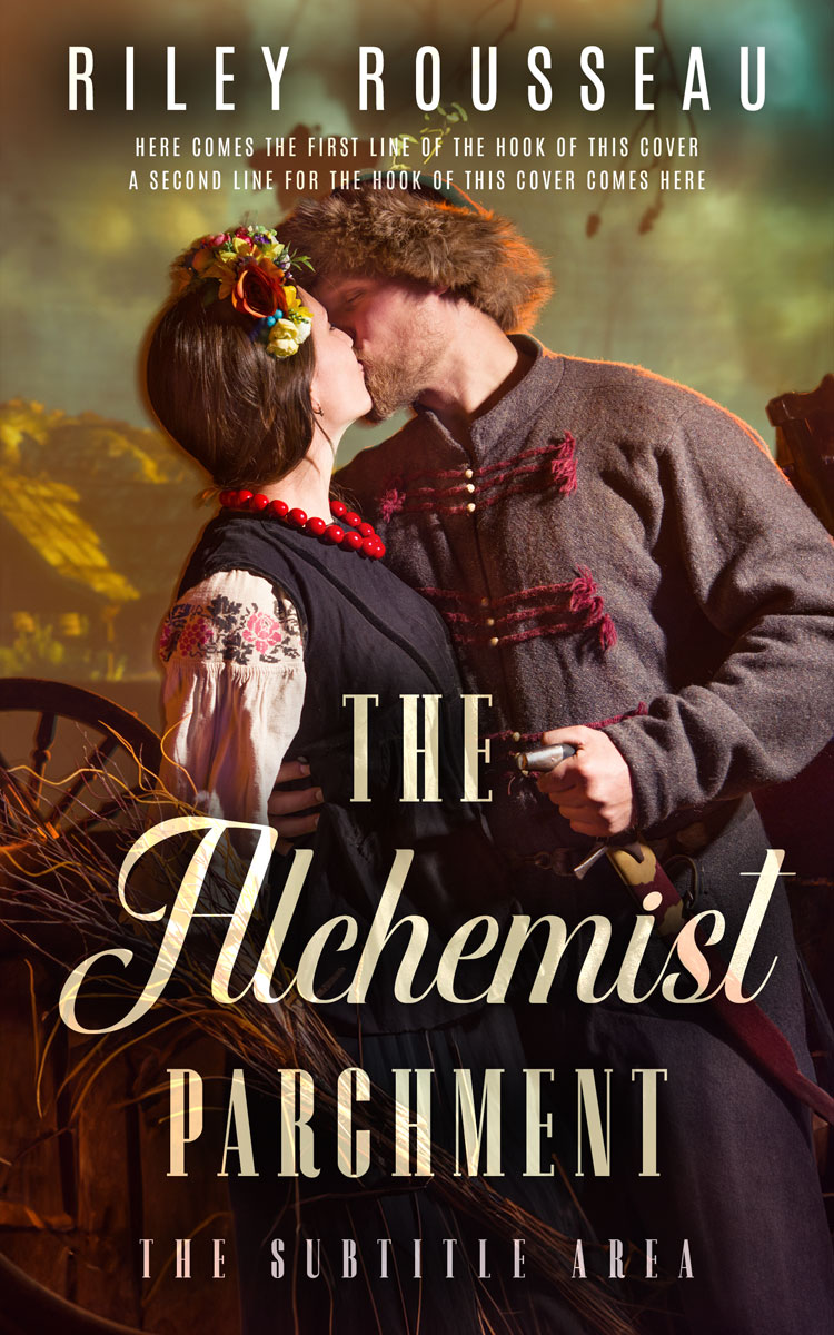 2D view of Premade Romance Book Cover - Eclipse