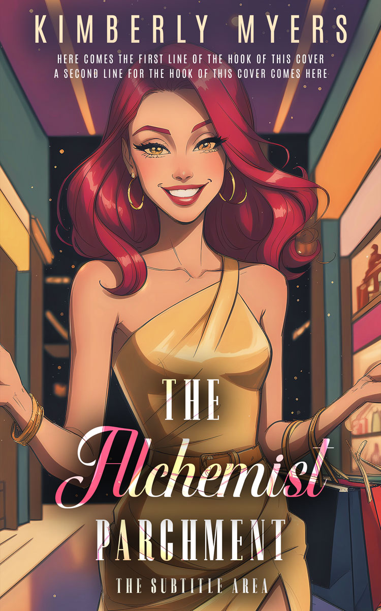 2D view of Premade Chick Lit Book Cover - Matterhorn