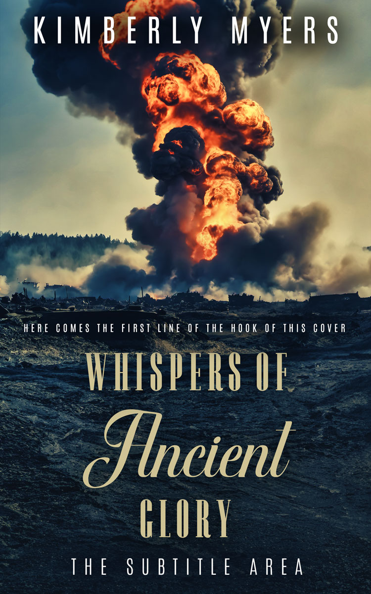 2D view of Premade Historical Book Cover - Gimblet