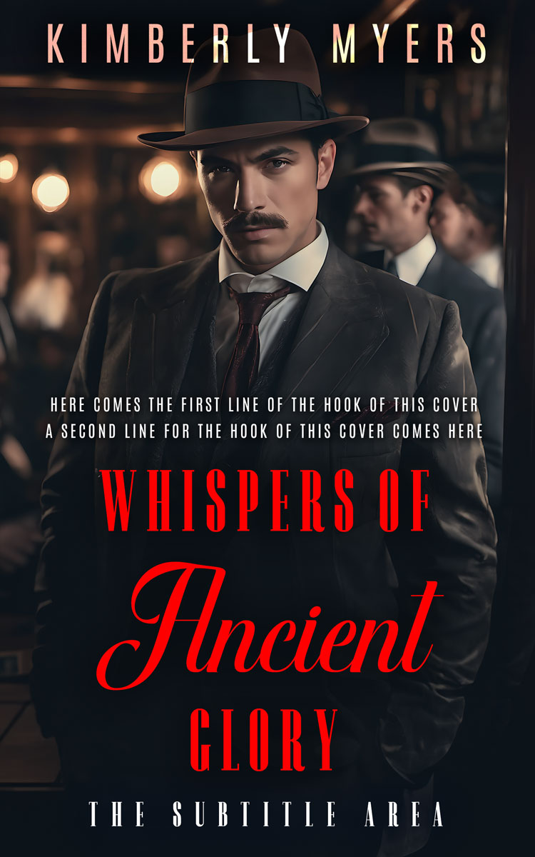 2D view of Premade Historical Book Cover - Woodsmoke