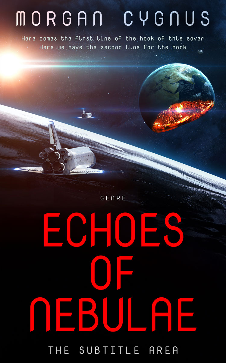 2D view of Premade Apocalyptica Book Cover - New York Pink