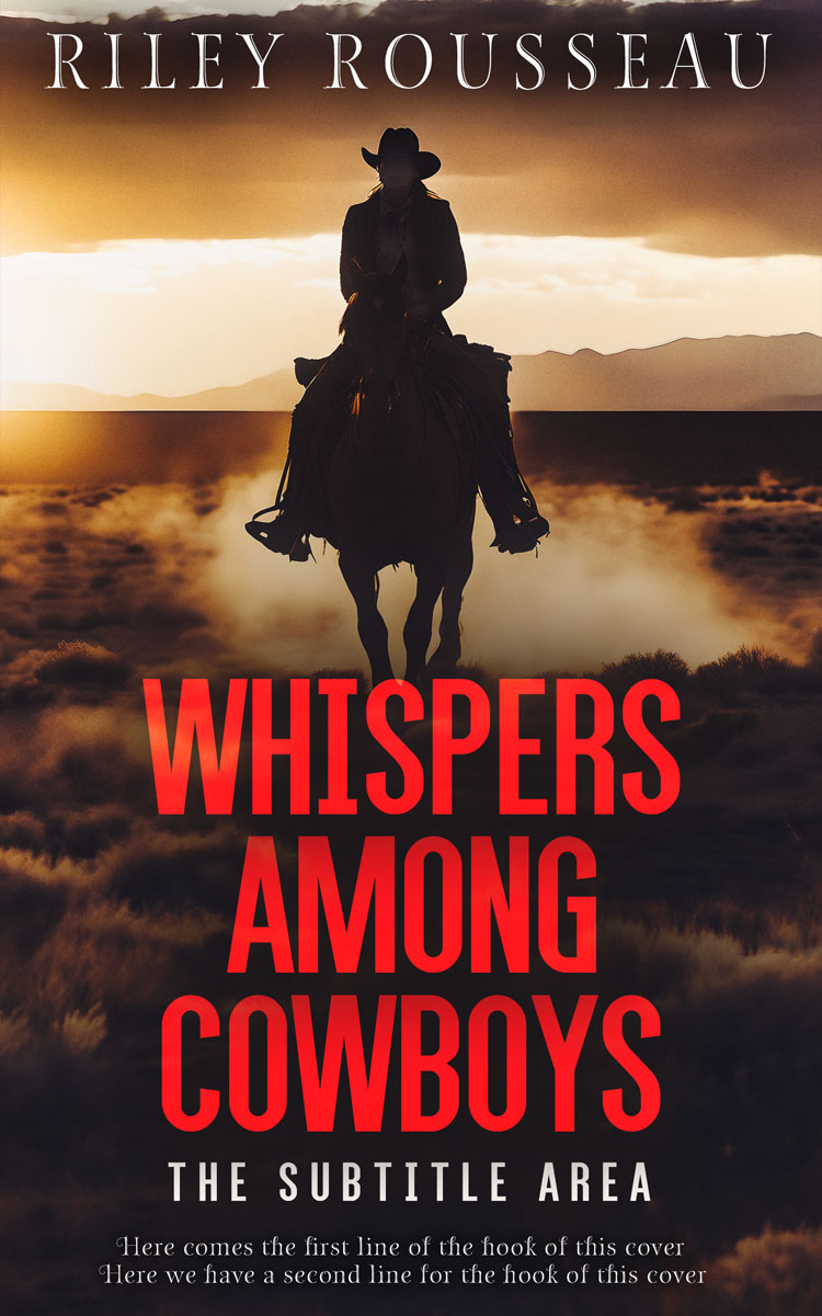 2D view of Premade Action & Adventure Book Cover - Copperfield