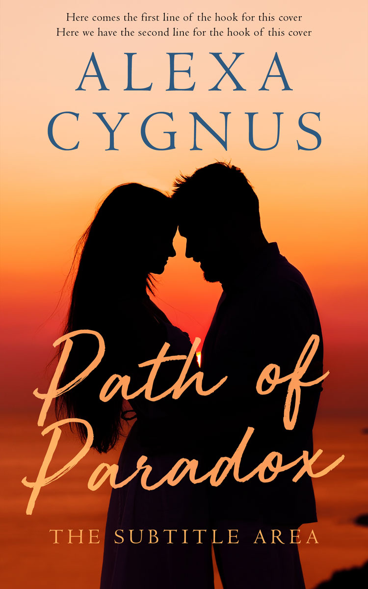 2D view of Premade Romance Book Cover - Corvette