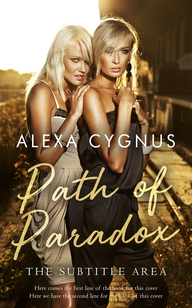 2D view of Premade Erotica Book Cover - Tan