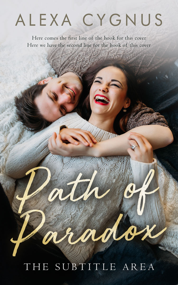 2D view of Premade Romance Book Cover - Cotton Seed