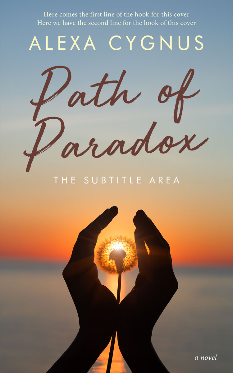 2D view of Premade Literary Fiction Book Cover - Stack