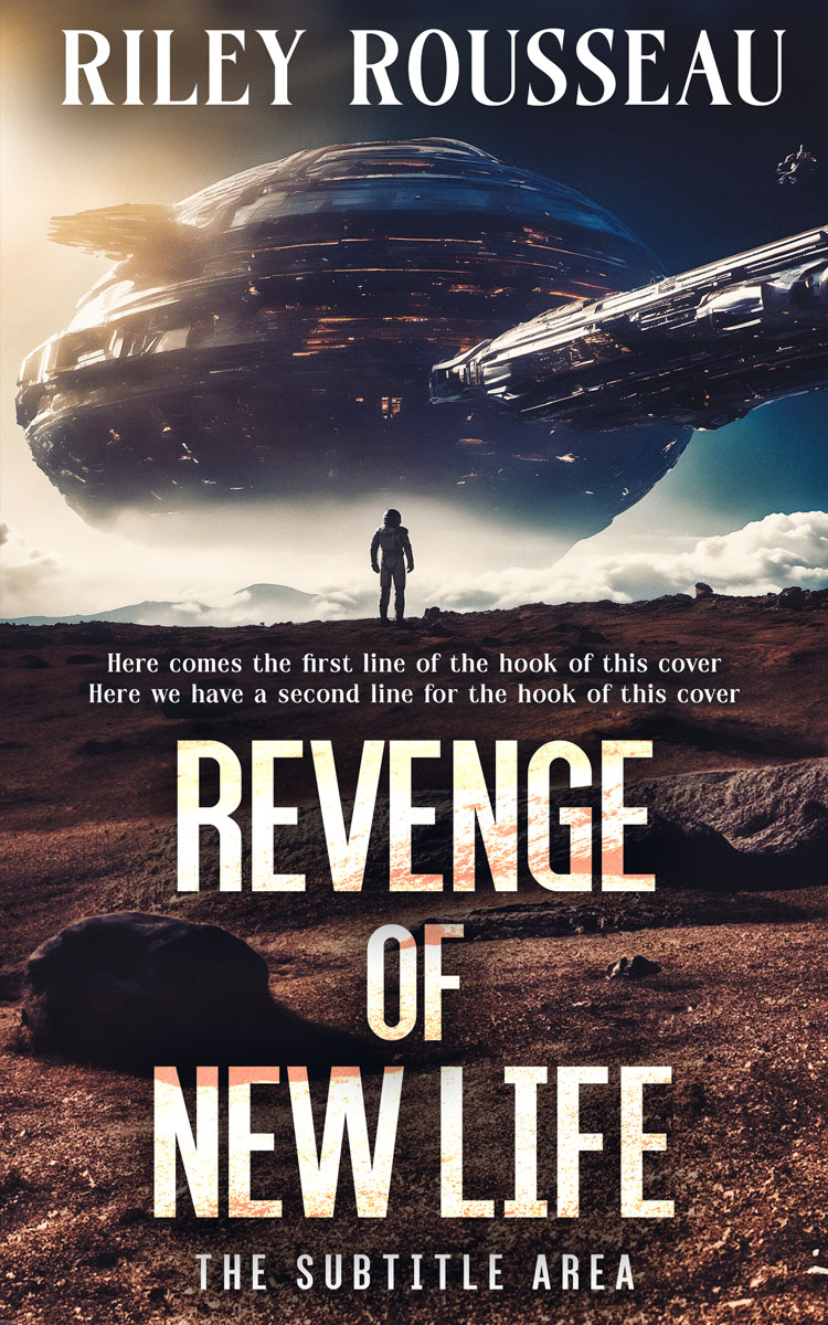 2D view of Premade Science Fiction Book Cover - Baltic Sea