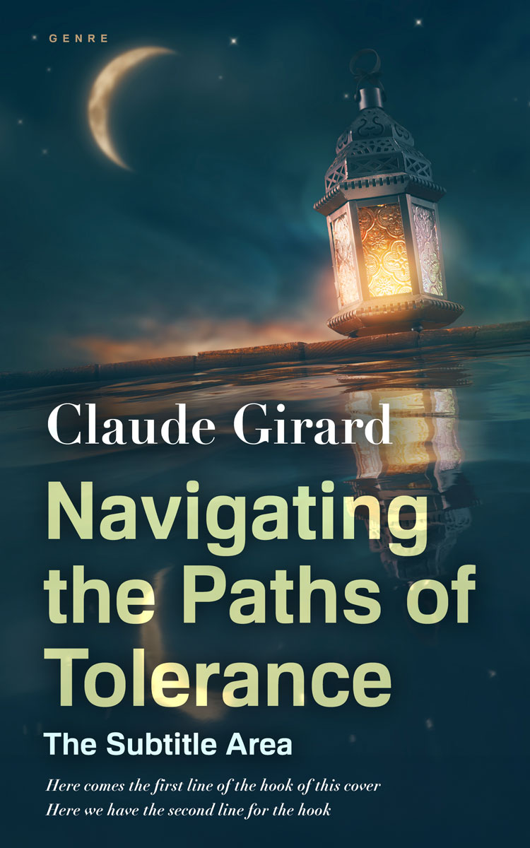 2D view of Premade Religion & Spirituality Book Cover - Big Stone