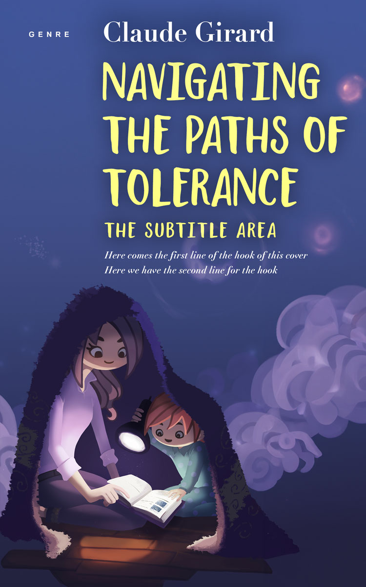 2D view of Premade Children's Book Cover - East Bay