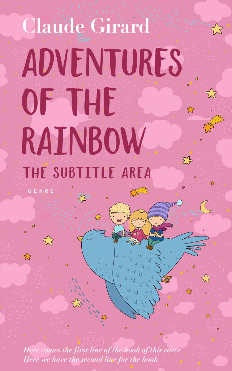 2D view of Premade Children's Book Cover - Shocking