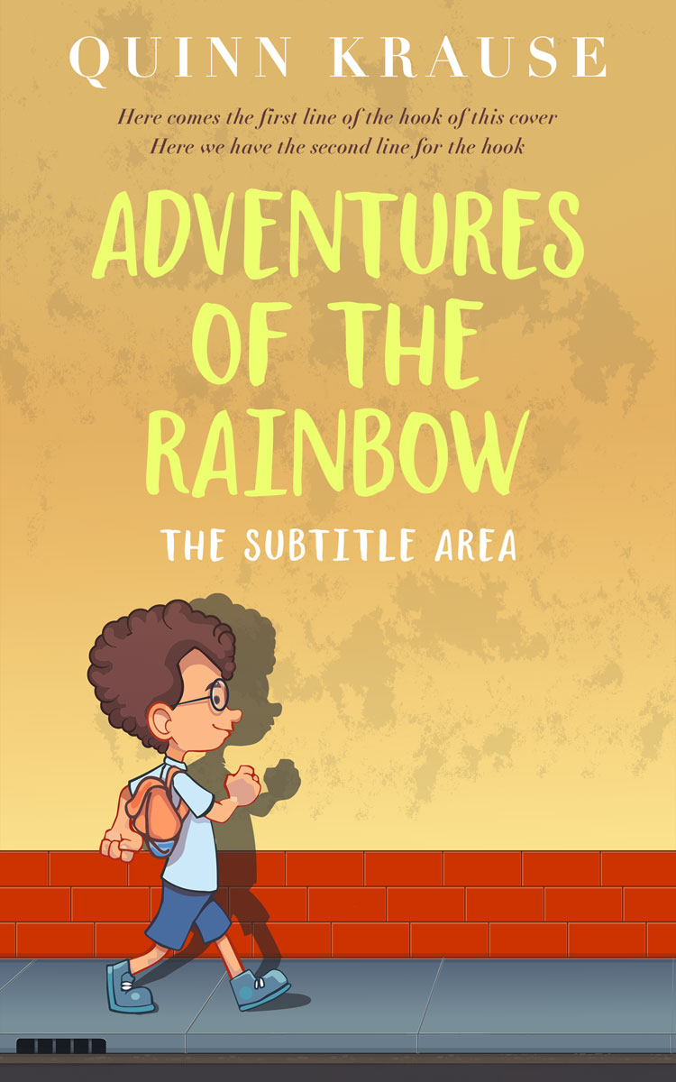 2D view of Premade Teen & Young Adult Book Cover - Apache