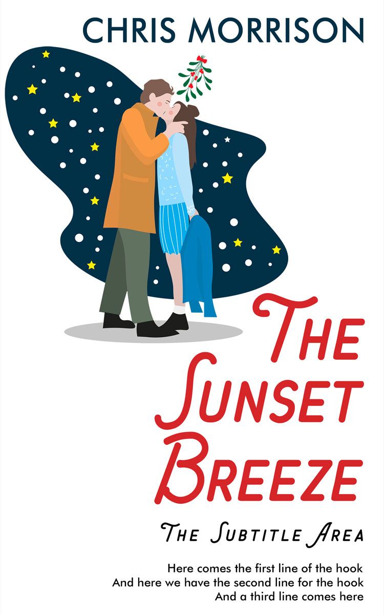 2D view of Premade Romance Book Cover - Elephant