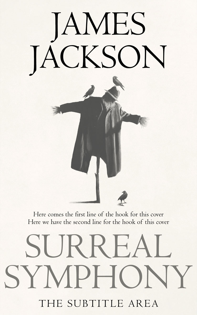 2D view of Premade Horror Book Cover - Spring Wood