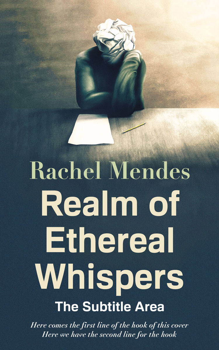 2D view of Premade Surreal Book Cover - Bone