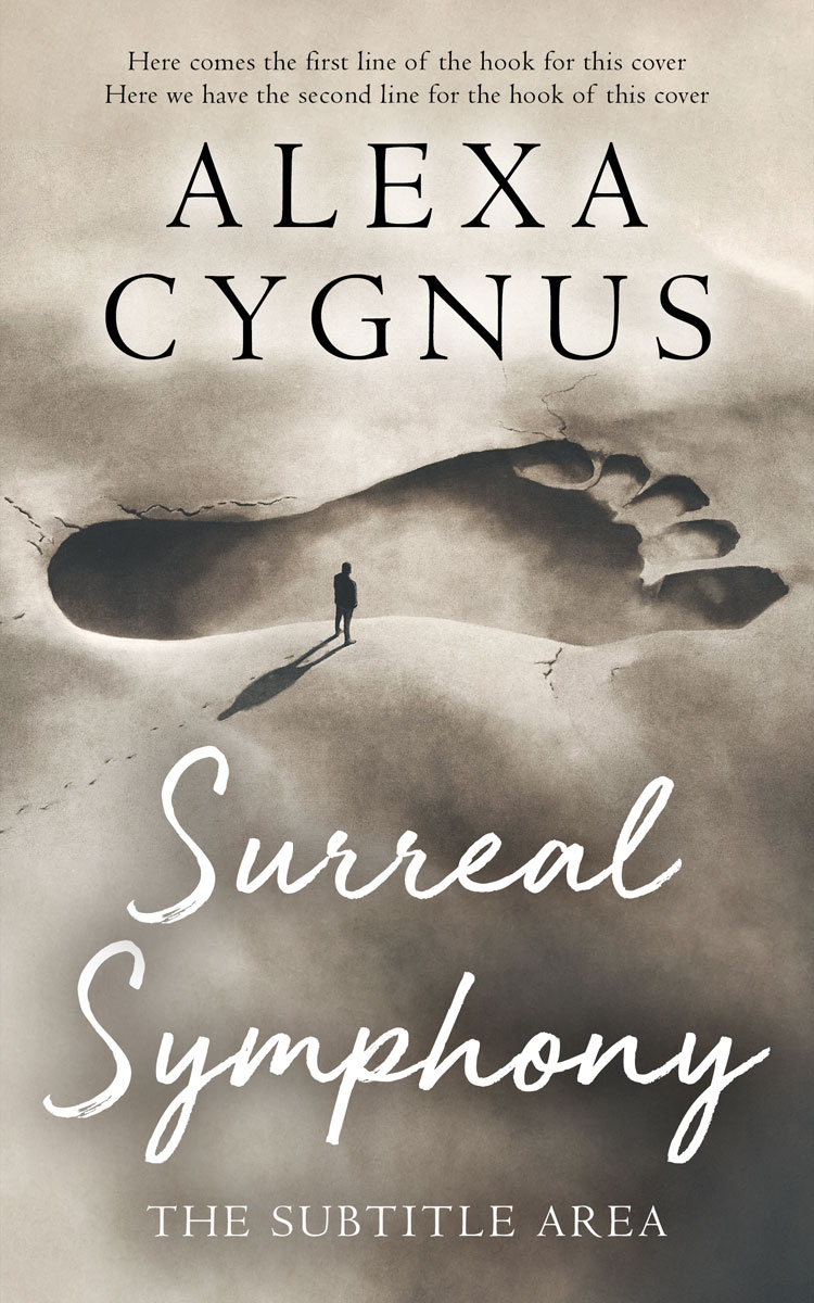 2D view of Premade Surreal Book Cover - Nomad