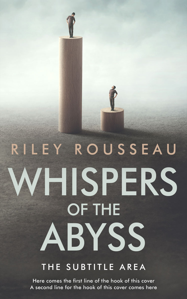 2D view of Premade Mystery & Thriller & Suspense Book Cover - Paris White