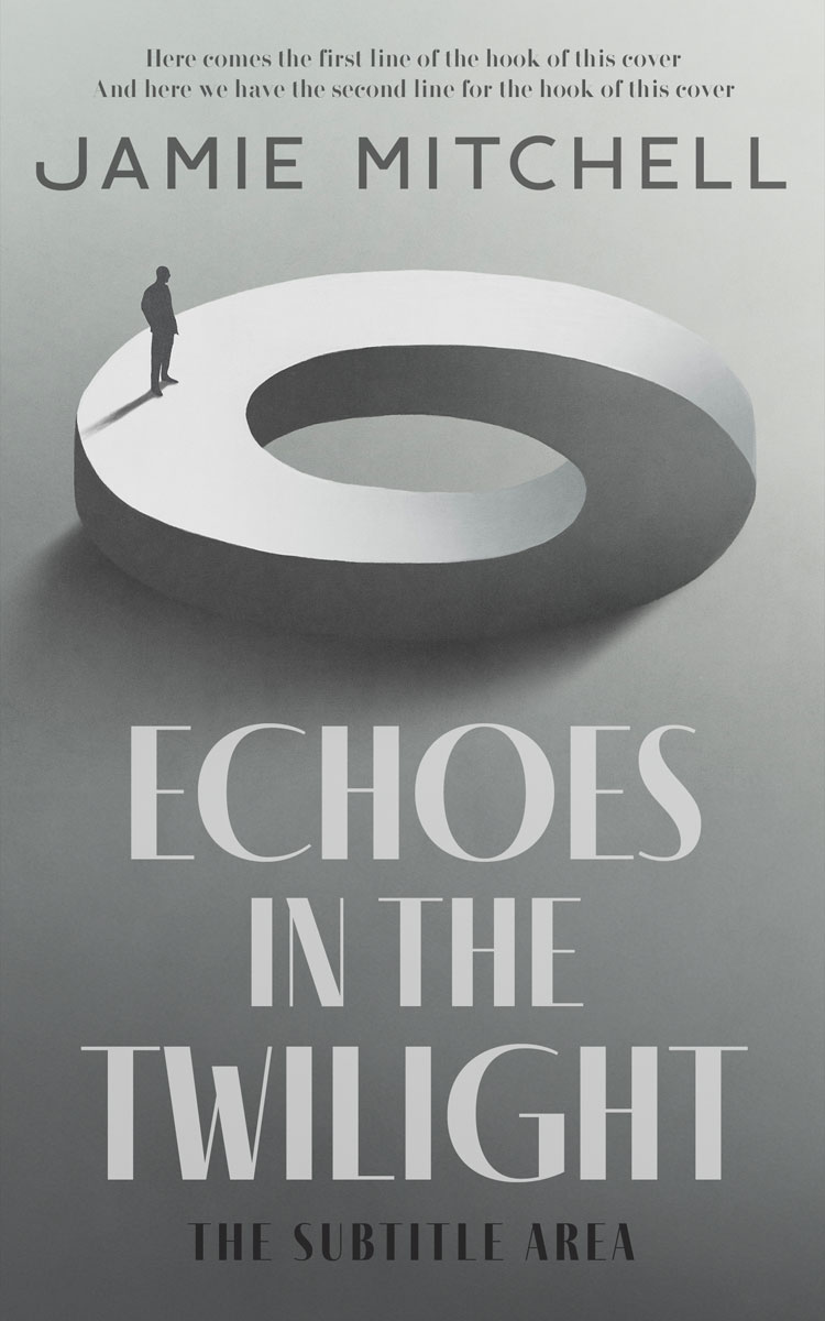 2D view of Premade Surreal Book Cover - Corduroy